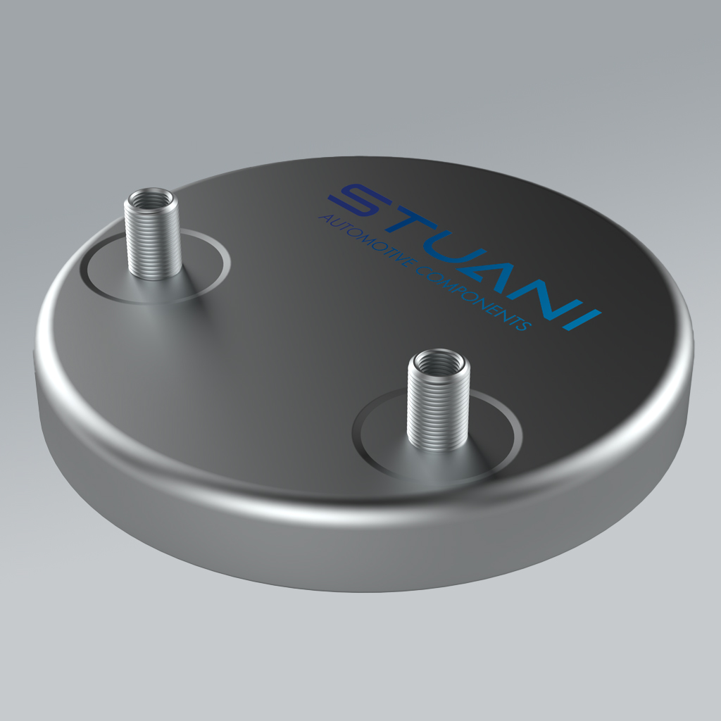 piatto per sospensione ad aria zincato